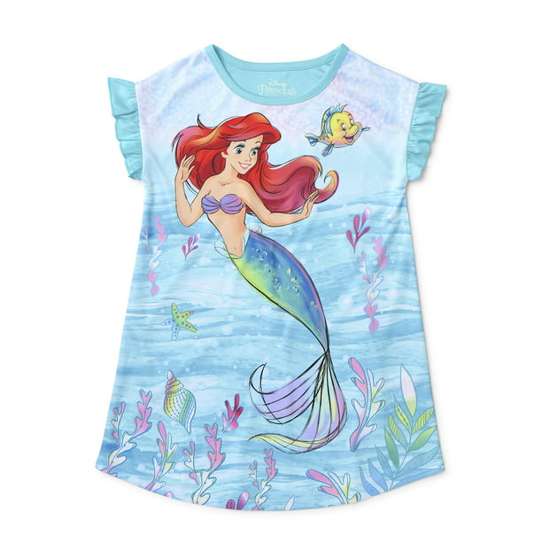 Justice Girls Heart of A Mermaid Nightgown Pajama 